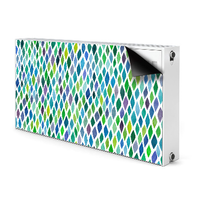 Decorative radiator cover Colorful patterns