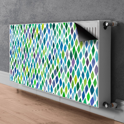 Decorative radiator cover Colorful patterns