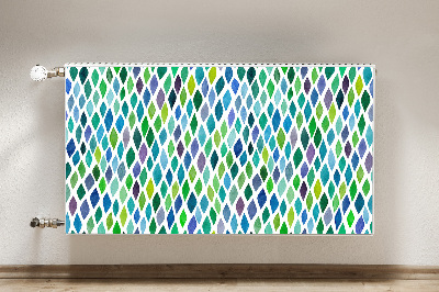 Decorative radiator cover Colorful patterns