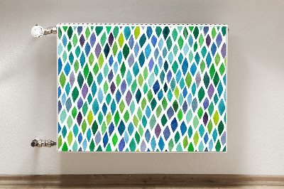 Decorative radiator cover Colorful patterns