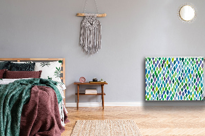 Decorative radiator cover Colorful patterns