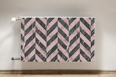 Magnetic radiator cover Marble loft style