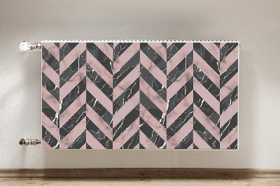 Magnetic radiator cover Marble loft style