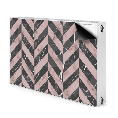 Magnetic radiator cover Marble loft style