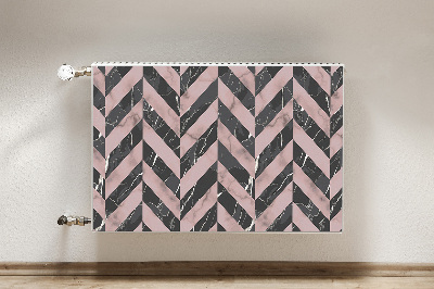 Magnetic radiator cover Marble loft style