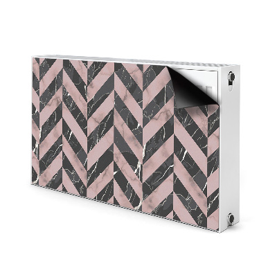 Magnetic radiator cover Marble loft style