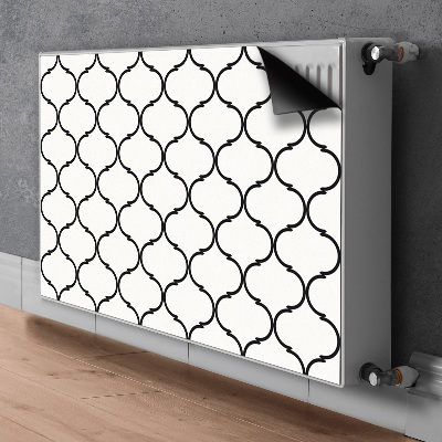 Magnetic radiator cover Moroccan pattern