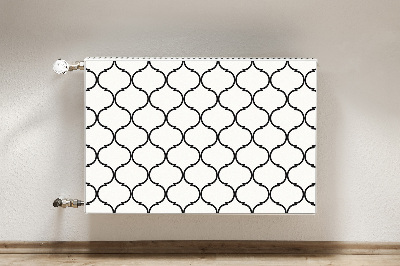 Magnetic radiator cover Moroccan pattern