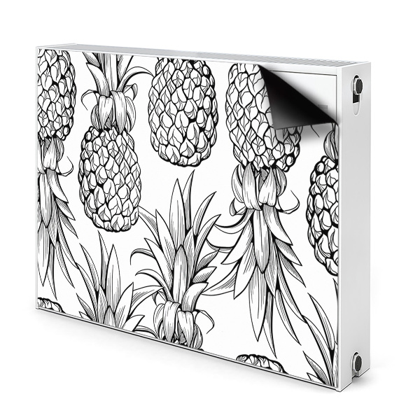 Radiator cover Pineapple