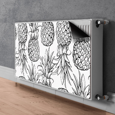 Radiator cover Pineapple