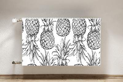 Radiator cover Pineapple