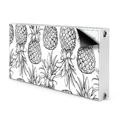 Radiator cover Pineapple