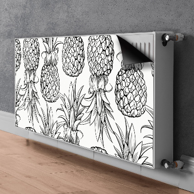 Radiator cover Pineapple