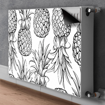 Radiator cover Pineapple