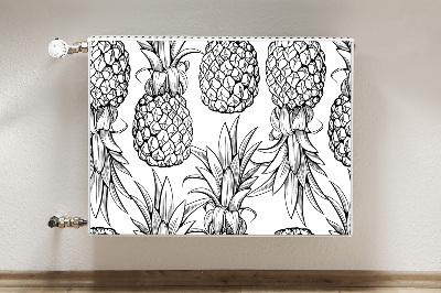 Radiator cover Pineapple