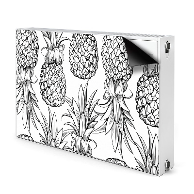 Radiator cover Pineapple