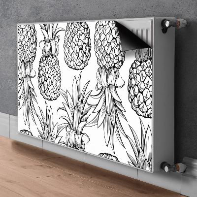 Radiator cover Pineapple