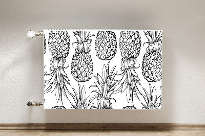 Radiator cover Pineapple