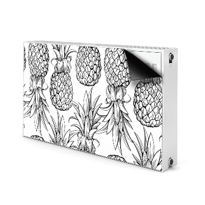 Radiator cover Pineapple