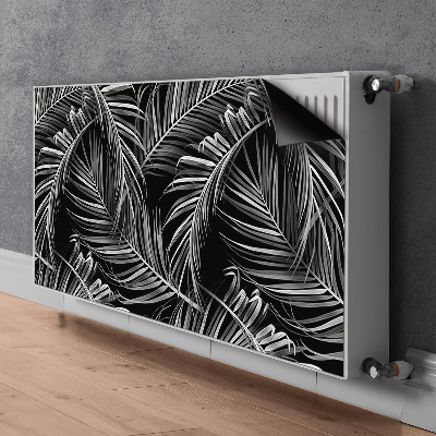 Magnetic radiator mat Pattern from triangles