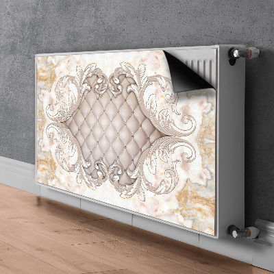 Magnetic radiator mat Glamor style graphics