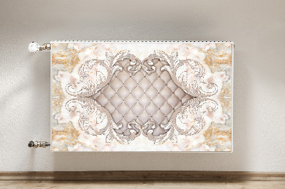 Magnetic radiator mat Glamor style graphics