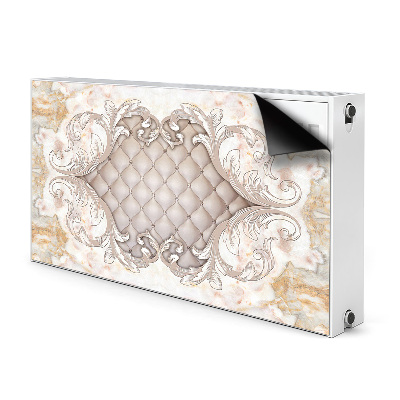 Magnetic radiator mat Glamor style graphics