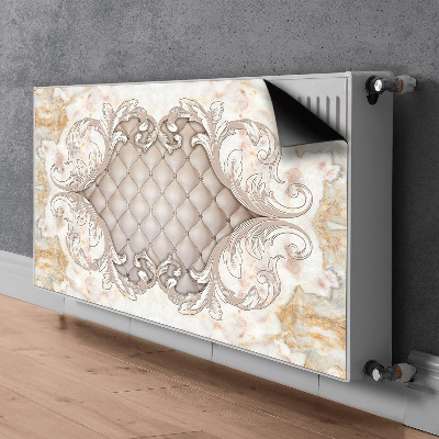 Magnetic radiator mat Glamor style graphics