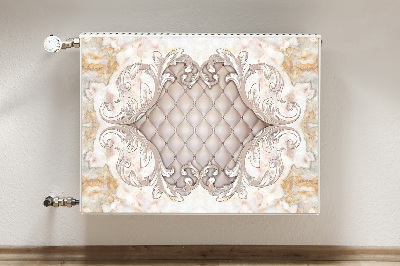 Magnetic radiator mat Glamor style graphics