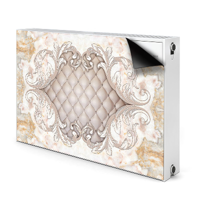 Magnetic radiator mat Glamor style graphics