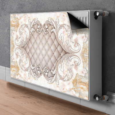 Magnetic radiator mat Glamor style graphics