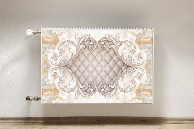 Magnetic radiator mat Glamor style graphics