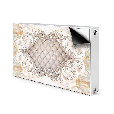 Magnetic radiator mat Glamor style graphics