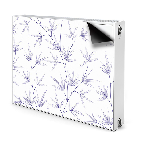 Magnetic radiator cover Leaf