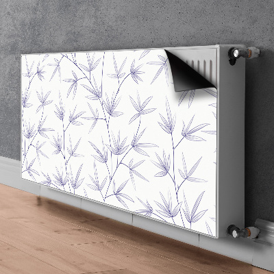 Magnetic radiator cover Leaf