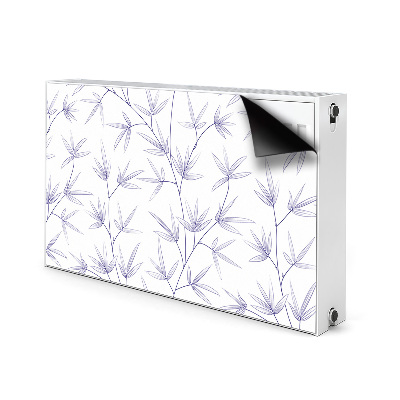 Magnetic radiator cover Leaf