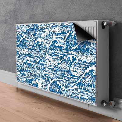 Decorative radiator cover Storm