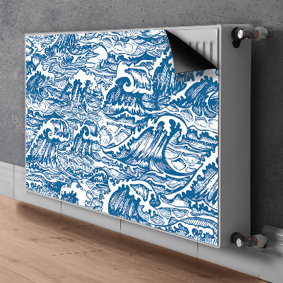 Decorative radiator cover Storm