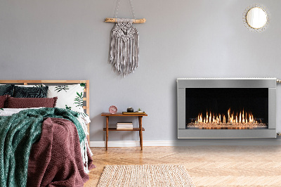 Magnetic radiator cover Modern fireplace