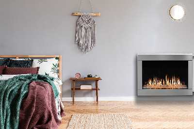 Magnetic radiator cover Modern fireplace