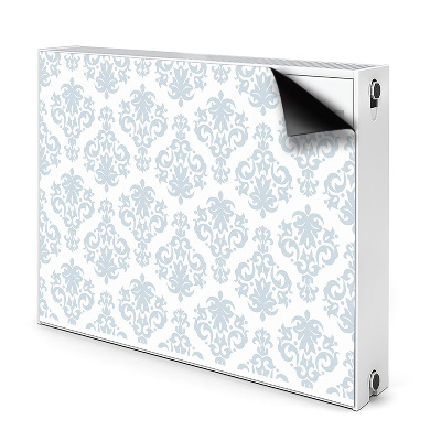 Decorative radiator cover Gray ornament