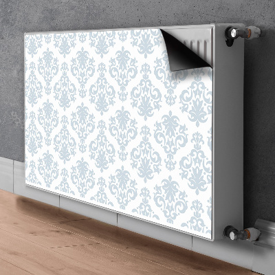 Decorative radiator cover Gray ornament