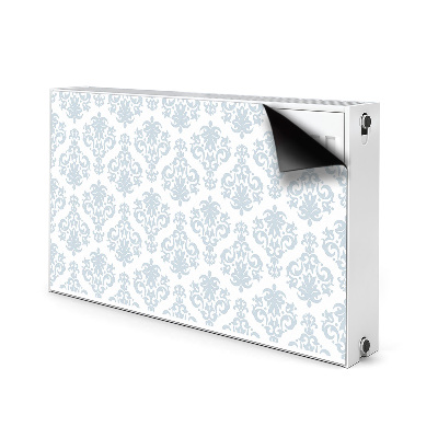 Decorative radiator cover Gray ornament