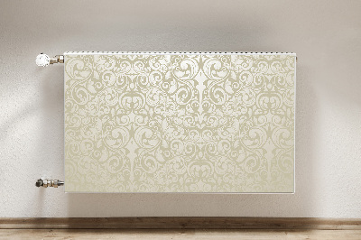 Decorative radiator mat Beautiful boho pattern