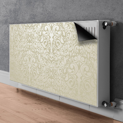 Decorative radiator mat Beautiful boho pattern