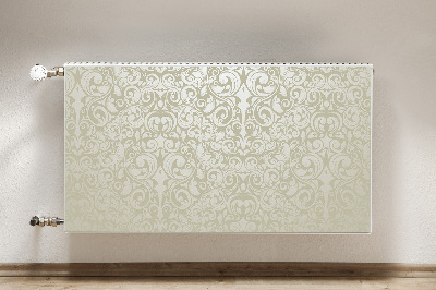 Decorative radiator mat Beautiful boho pattern