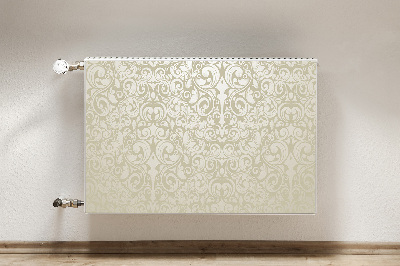 Decorative radiator mat Beautiful boho pattern