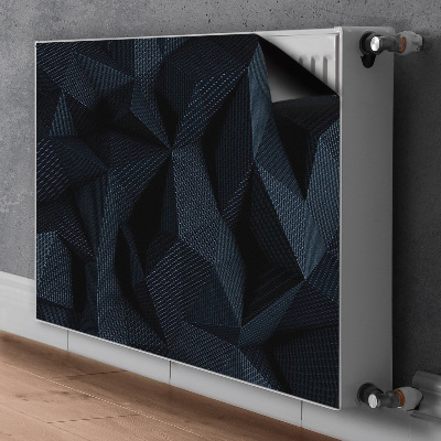 Magnetic radiator mat Geometric 3D graphics