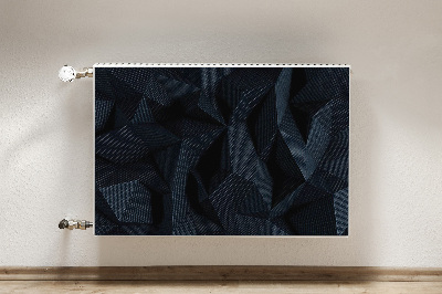 Magnetic radiator mat Geometric 3D graphics