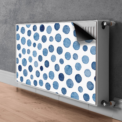 Decorative radiator mat Spots